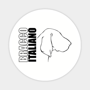 Bracco Italiano profile dog mom gift Magnet